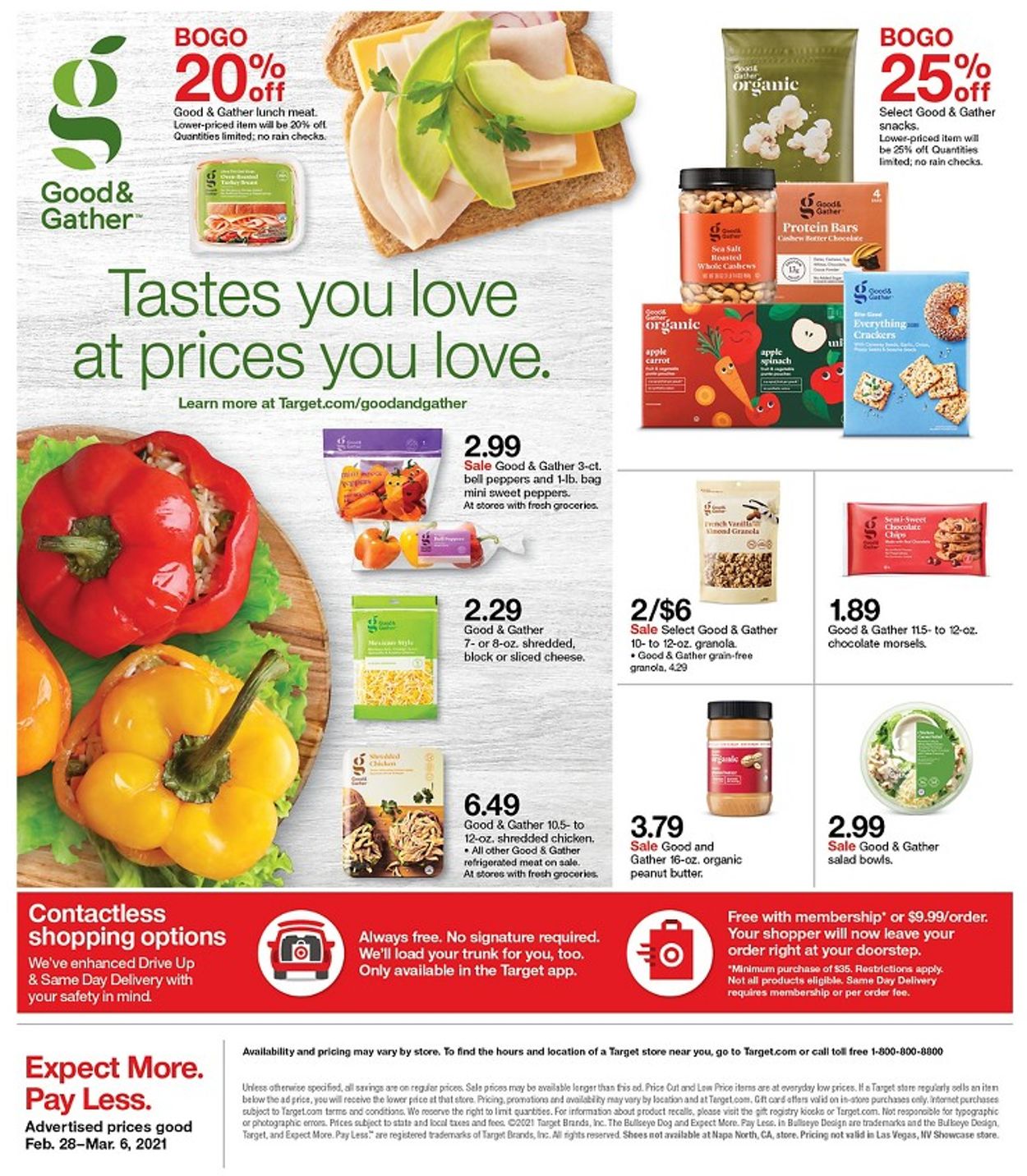 Target Ad from 02/28/2021