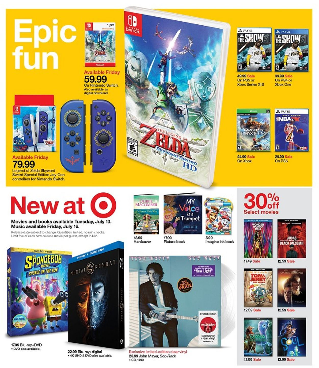 Target Ad from 07/11/2021