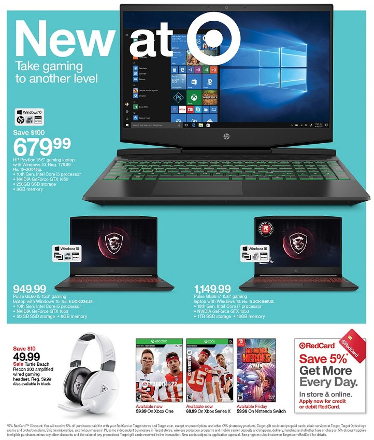 Target Ad from 08/22/2021