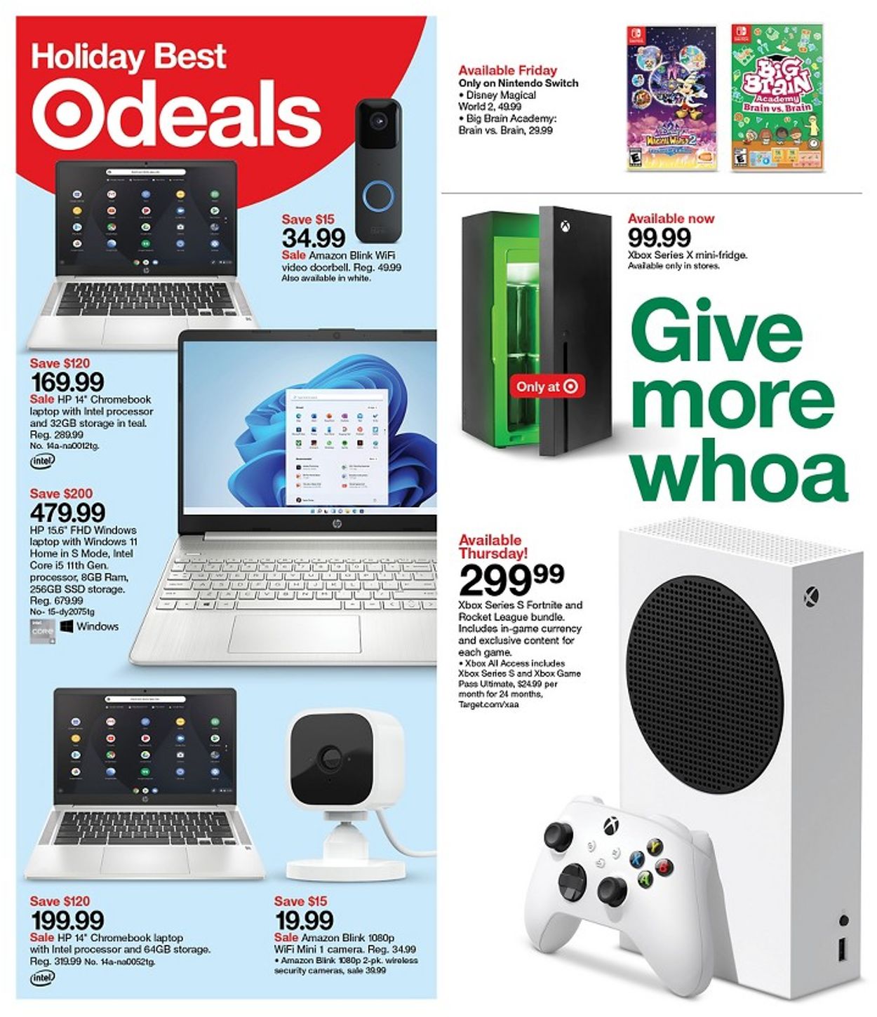 Target Ad from 11/28/2021