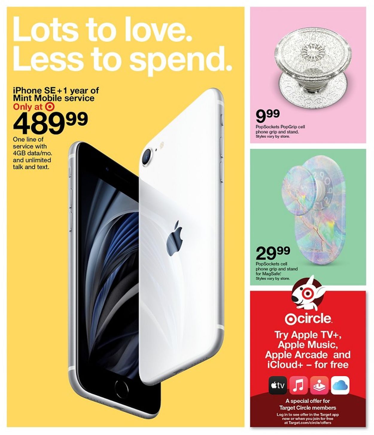 Target Ad from 01/30/2022