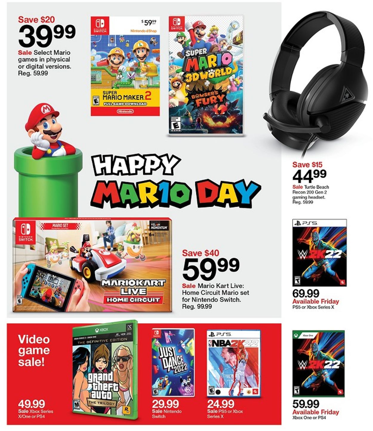 Target Ad from 03/06/2022