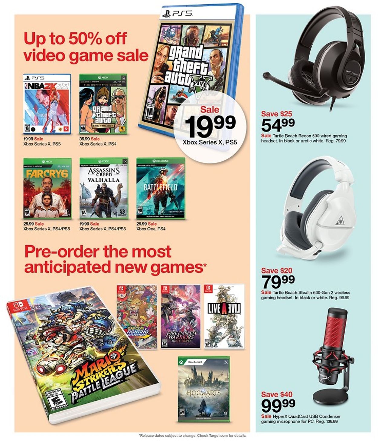 Target Ad from 05/22/2022