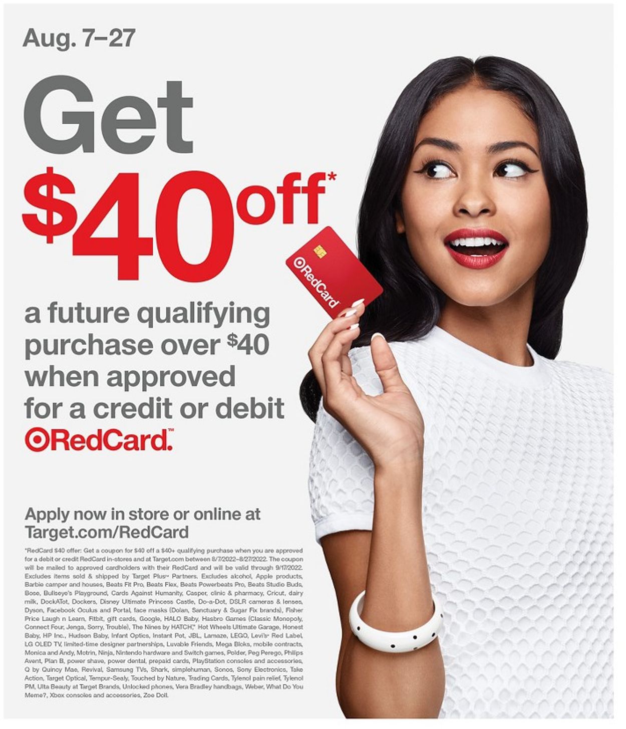 Target Ad from 08/07/2022