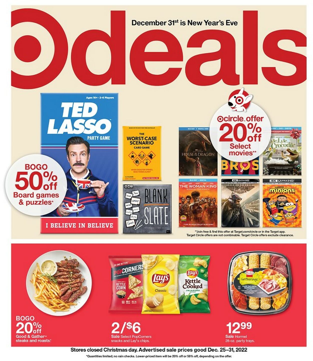 Target Ad from 12/25/2022
