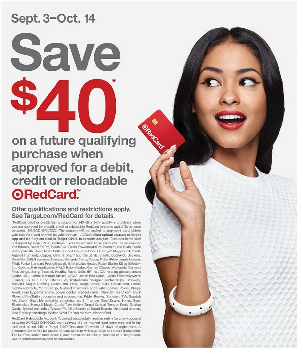 Target Ad from 09/03/2023