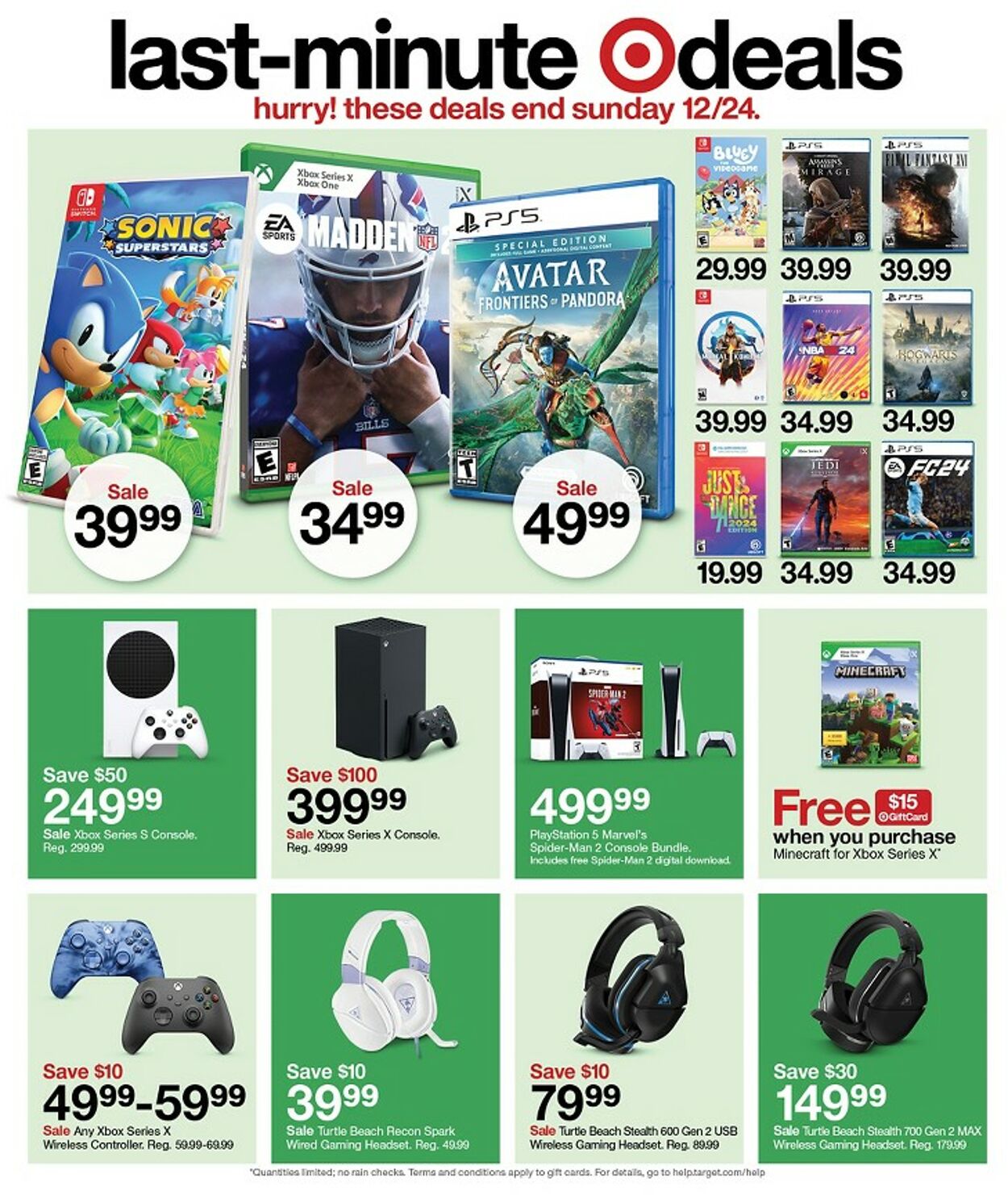 Target Ad from 12/17/2023
