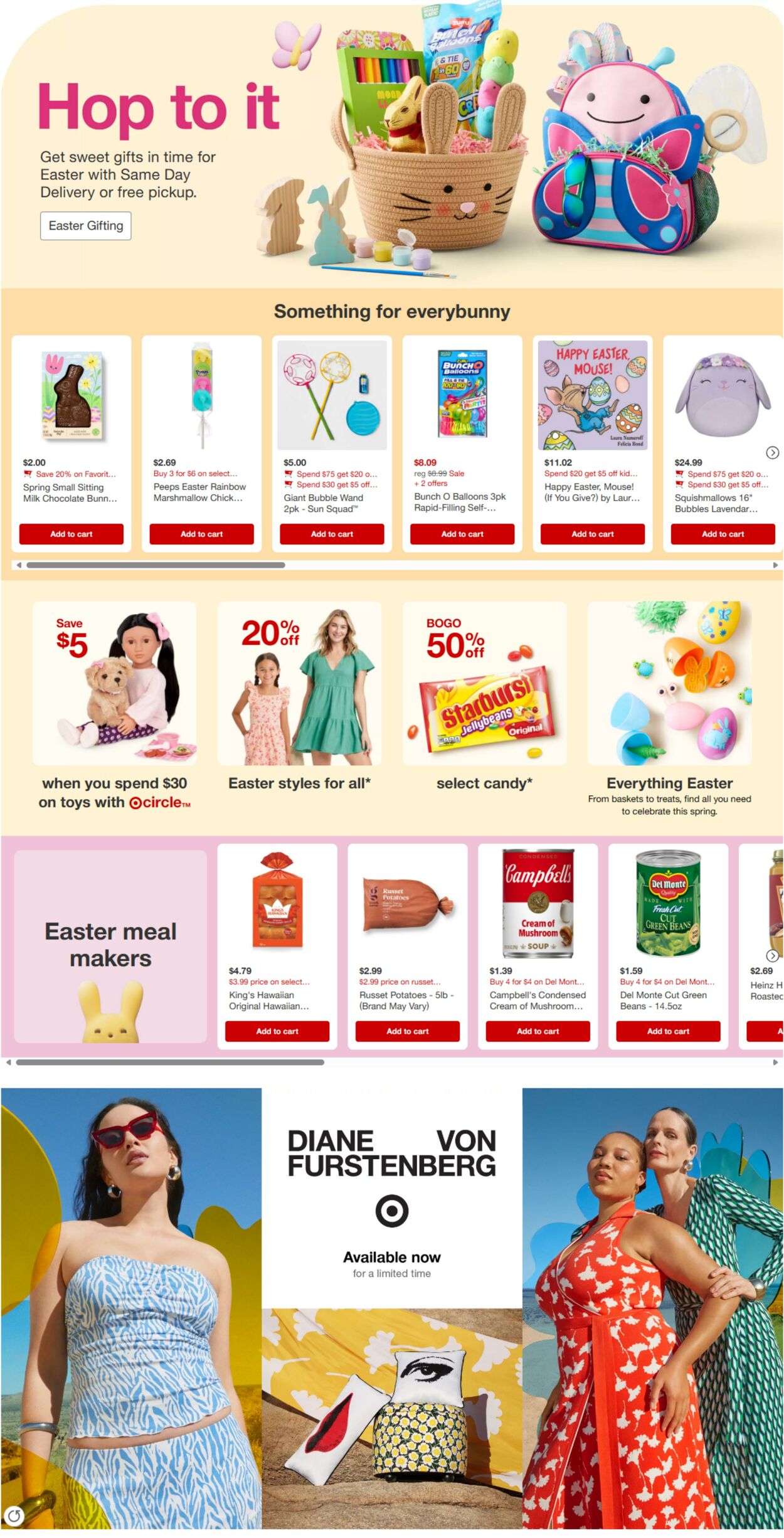 Target Ad from 03/28/2024