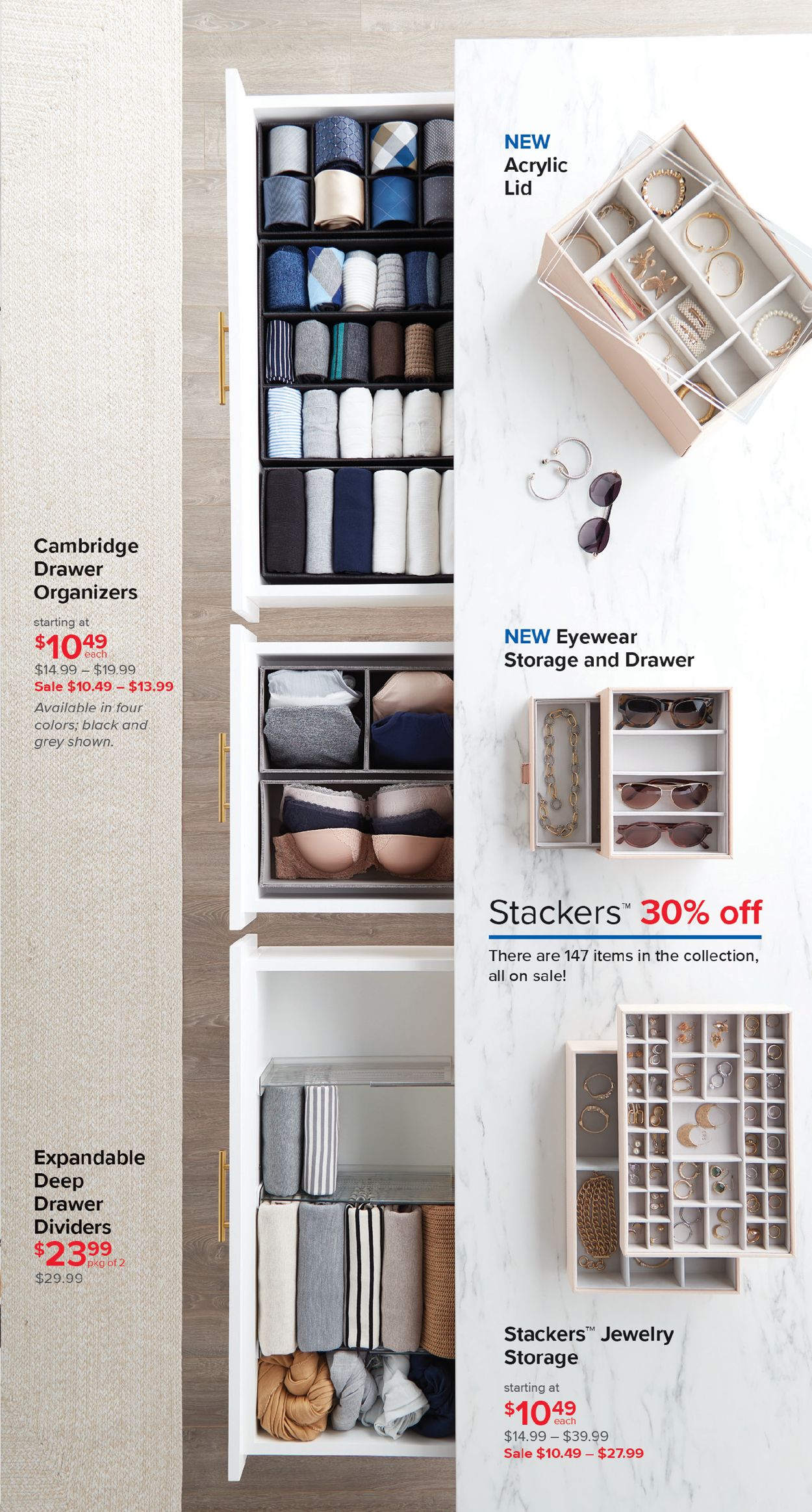 The Container Store Ad from 05/18/2020