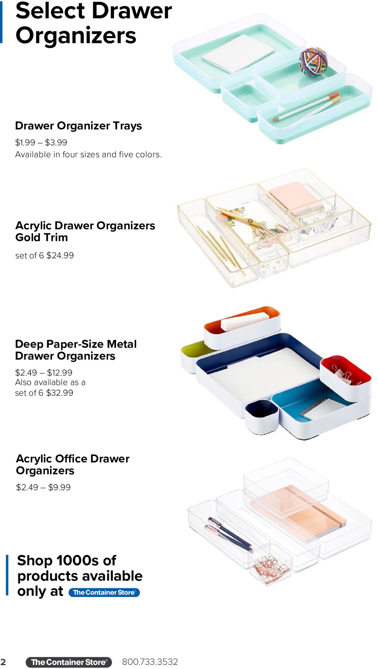 The Container Store Ad from 09/01/2020