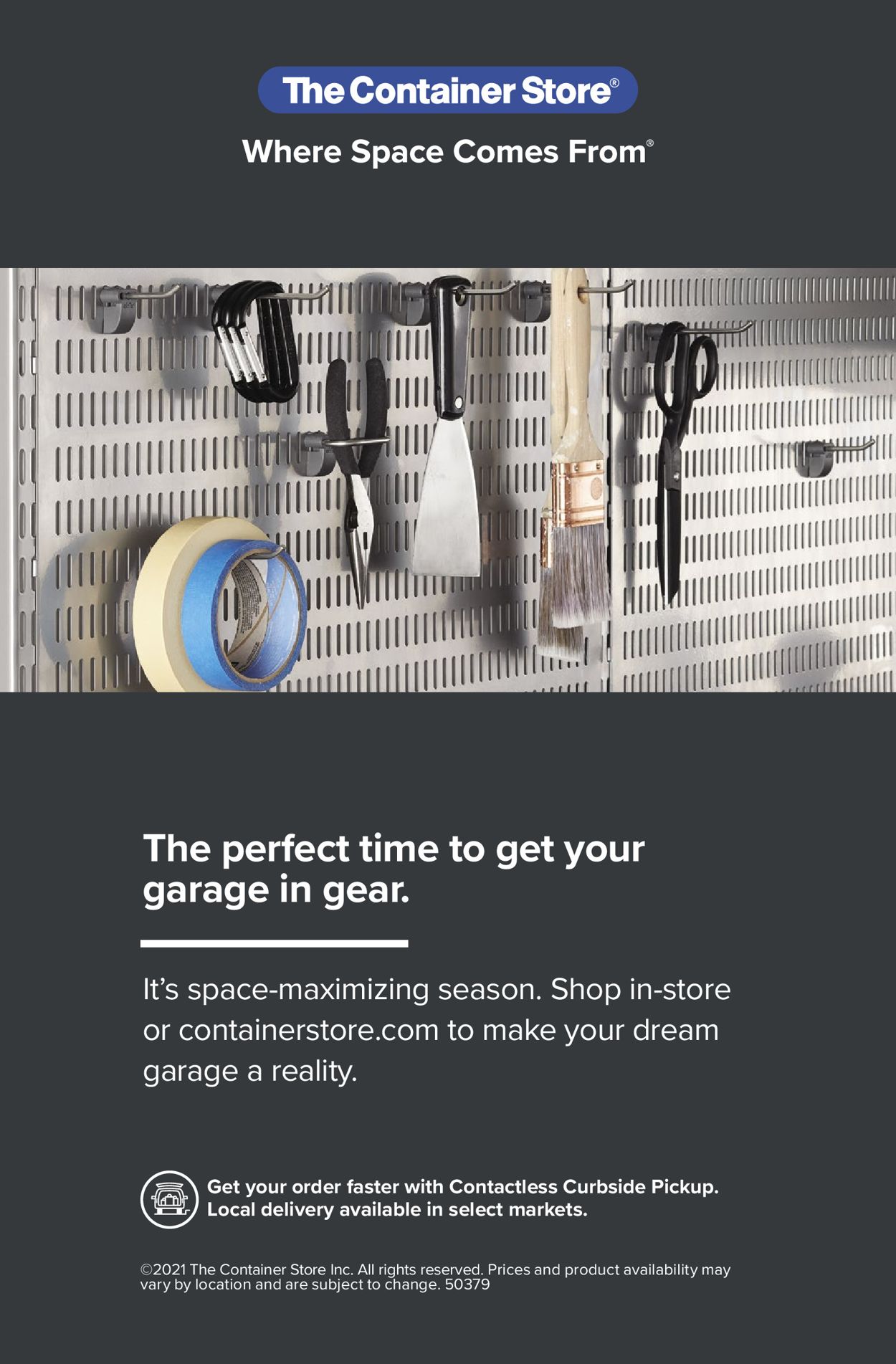 The Container Store Ad from 05/17/2021