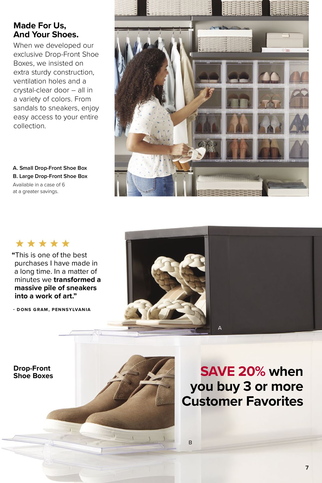 The Container Store Ad from 07/19/2021