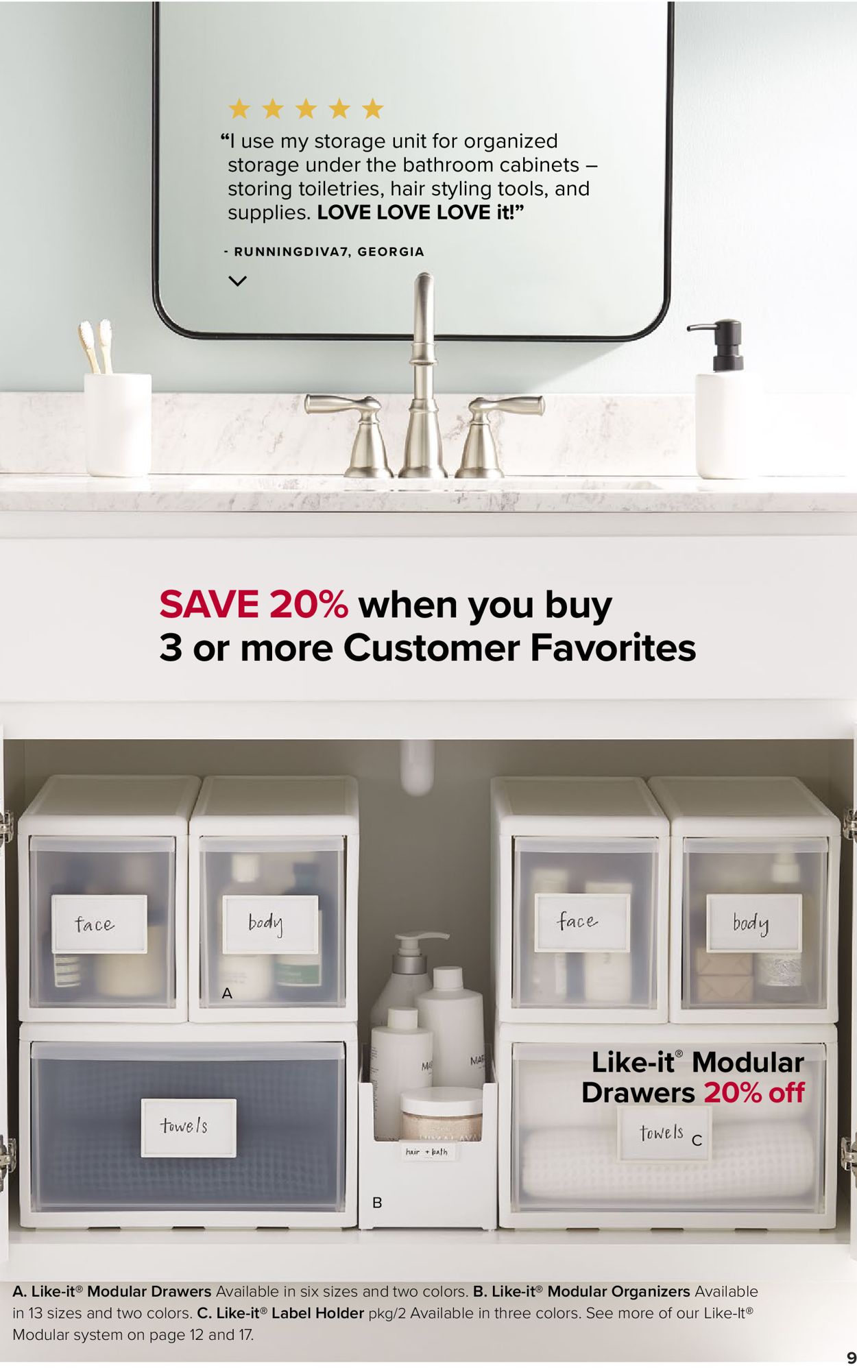 The Container Store Ad from 07/19/2021