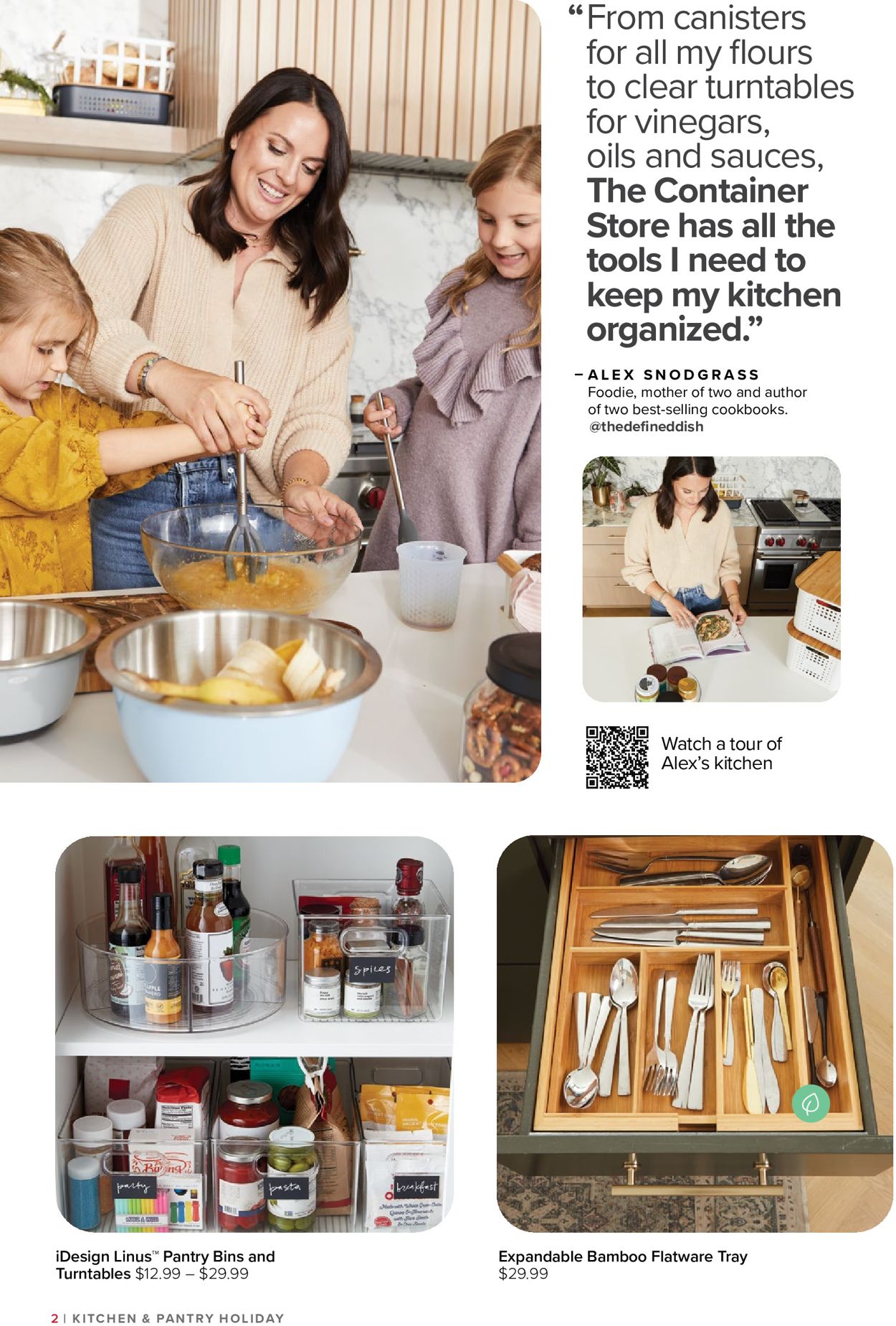 The Container Store Ad from 10/20/2021