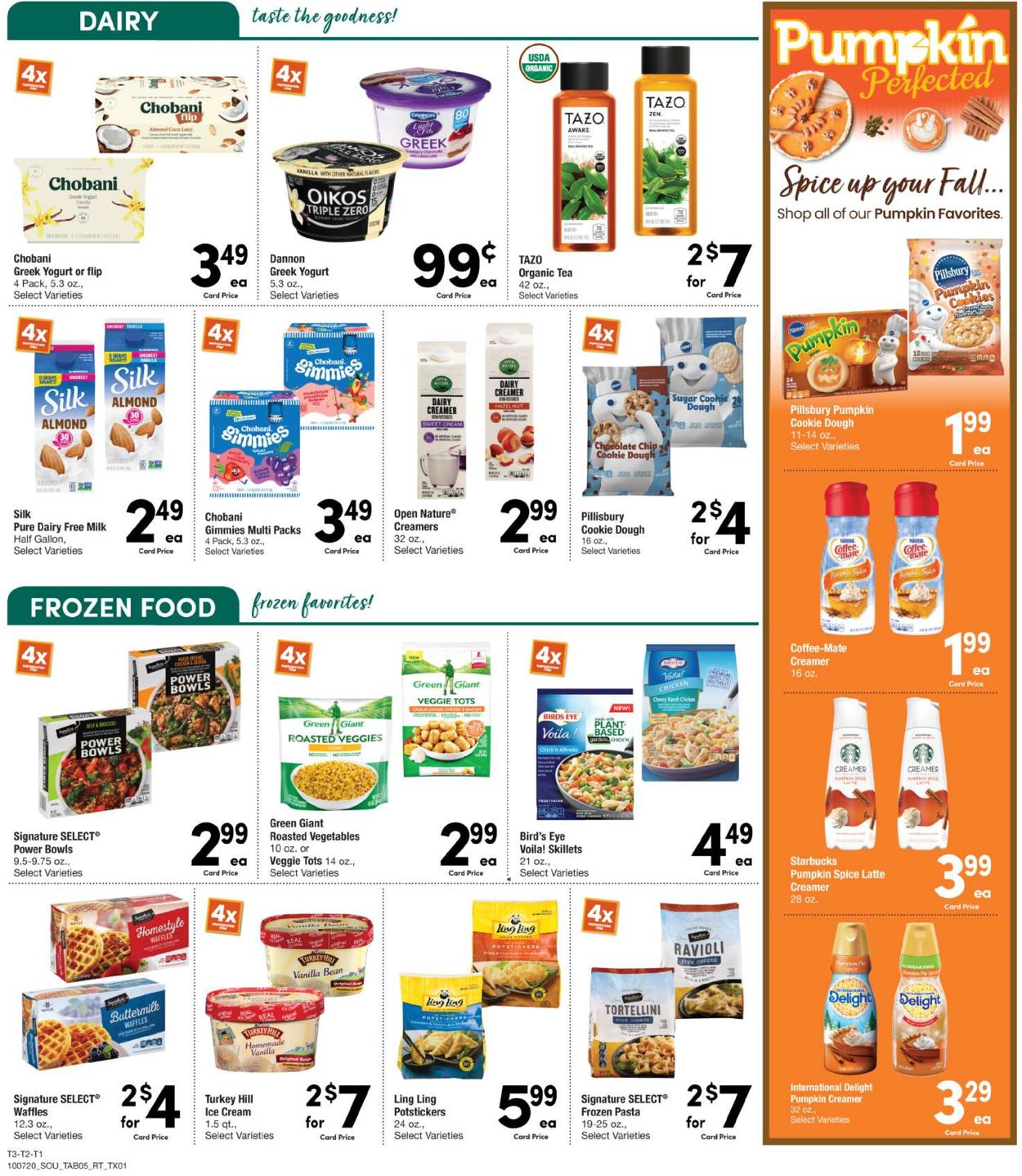 Tom Thumb Ad from 10/07/2020