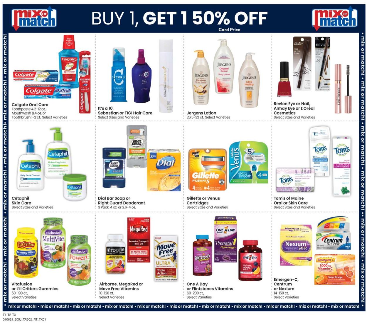 Tom Thumb Ad from 01/06/2021