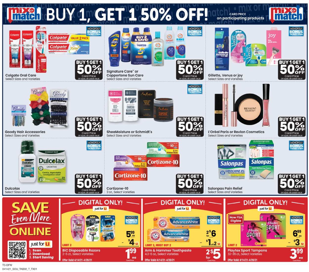 Tom Thumb Ad from 04/14/2021