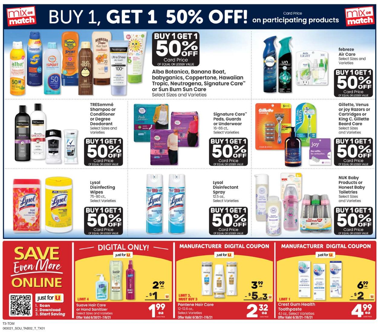 Tom Thumb Ad from 06/30/2021