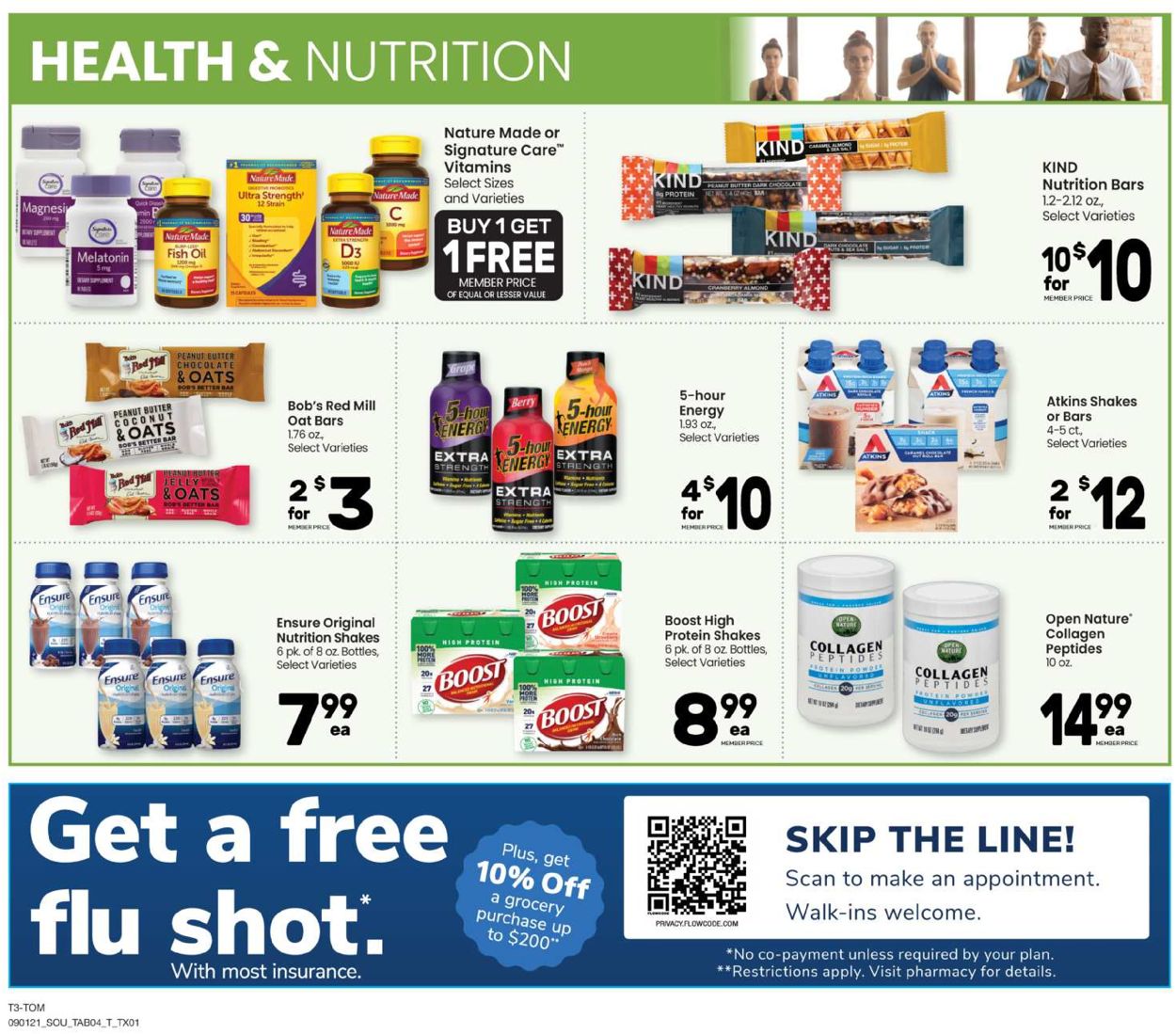Tom Thumb Ad from 09/01/2021