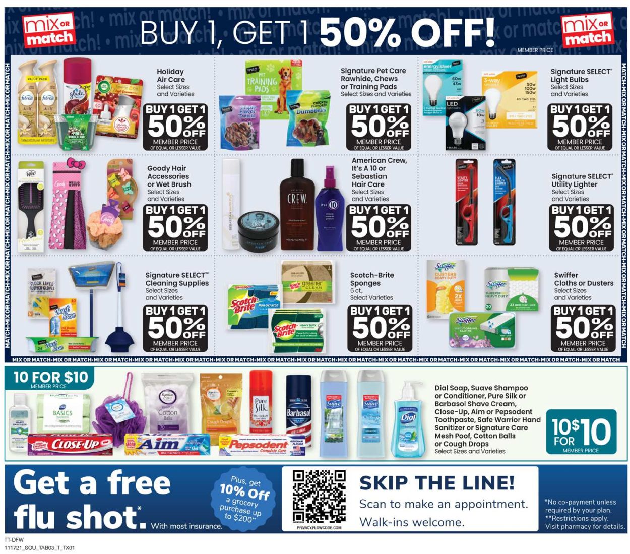 Tom Thumb Ad from 11/17/2021