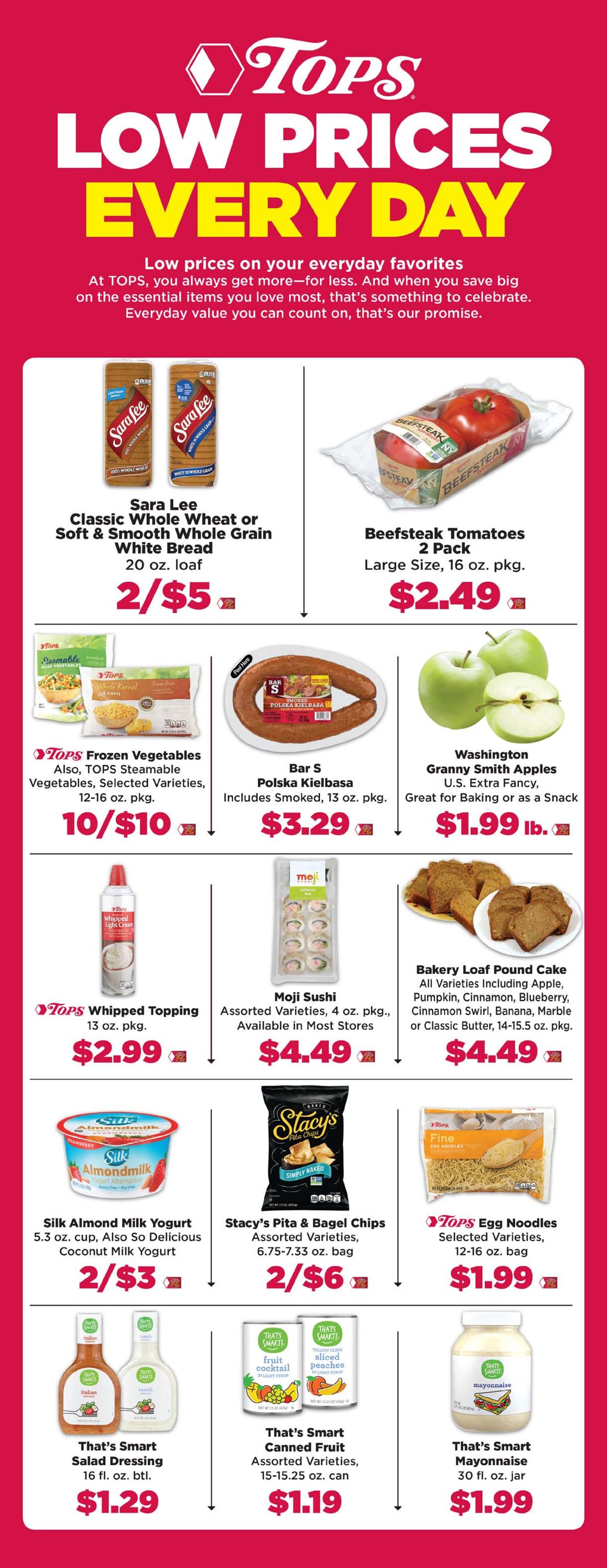 Tops Friendly Markets Ad from 10/18/2020