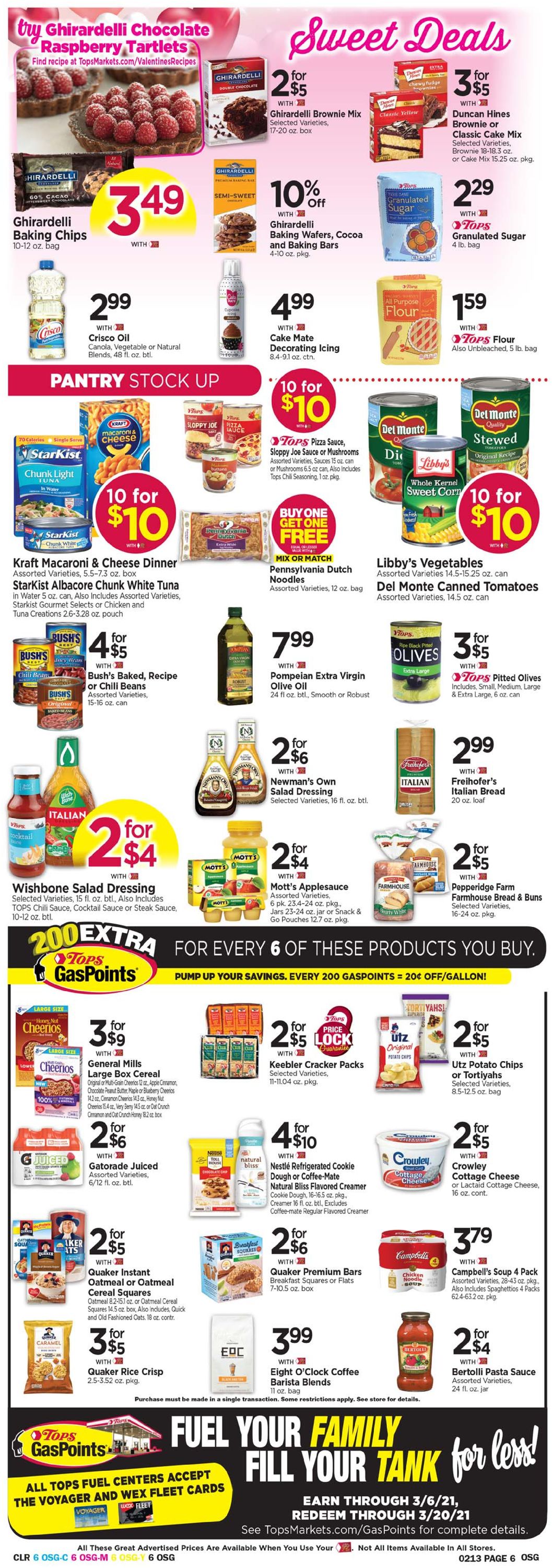 Tops Friendly Markets Ad from 02/07/2021