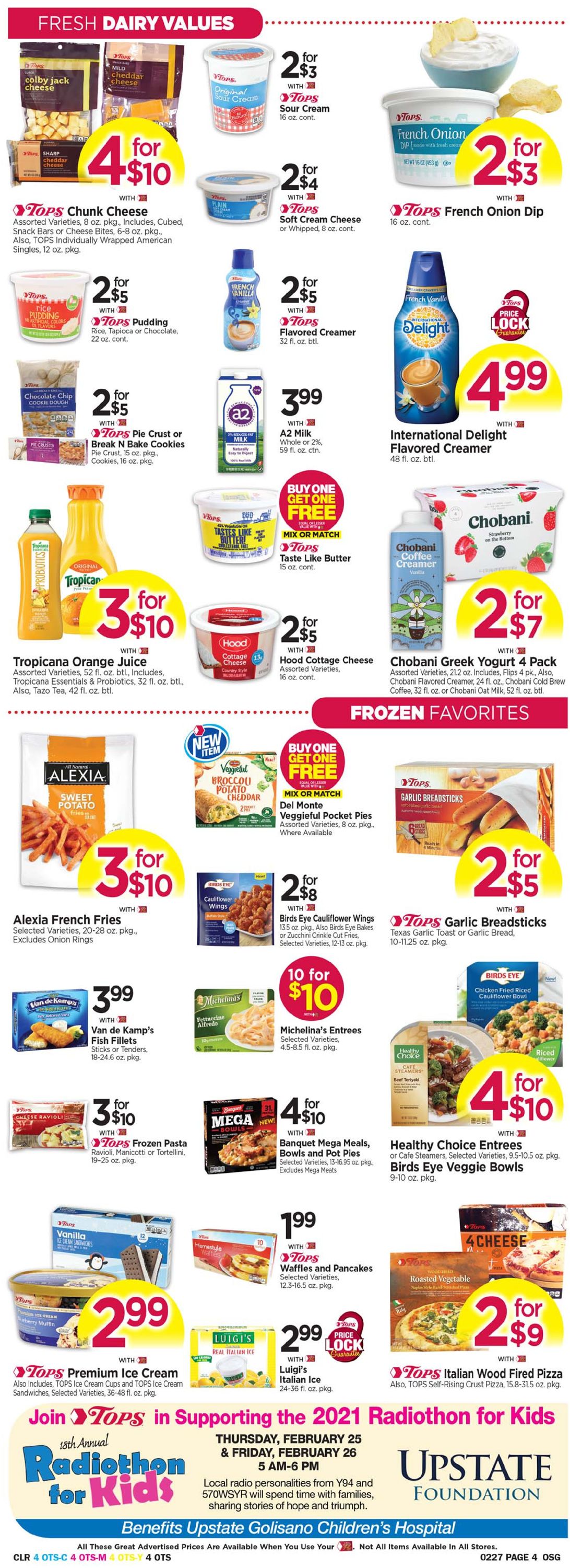 Tops Friendly Markets Ad from 02/21/2021