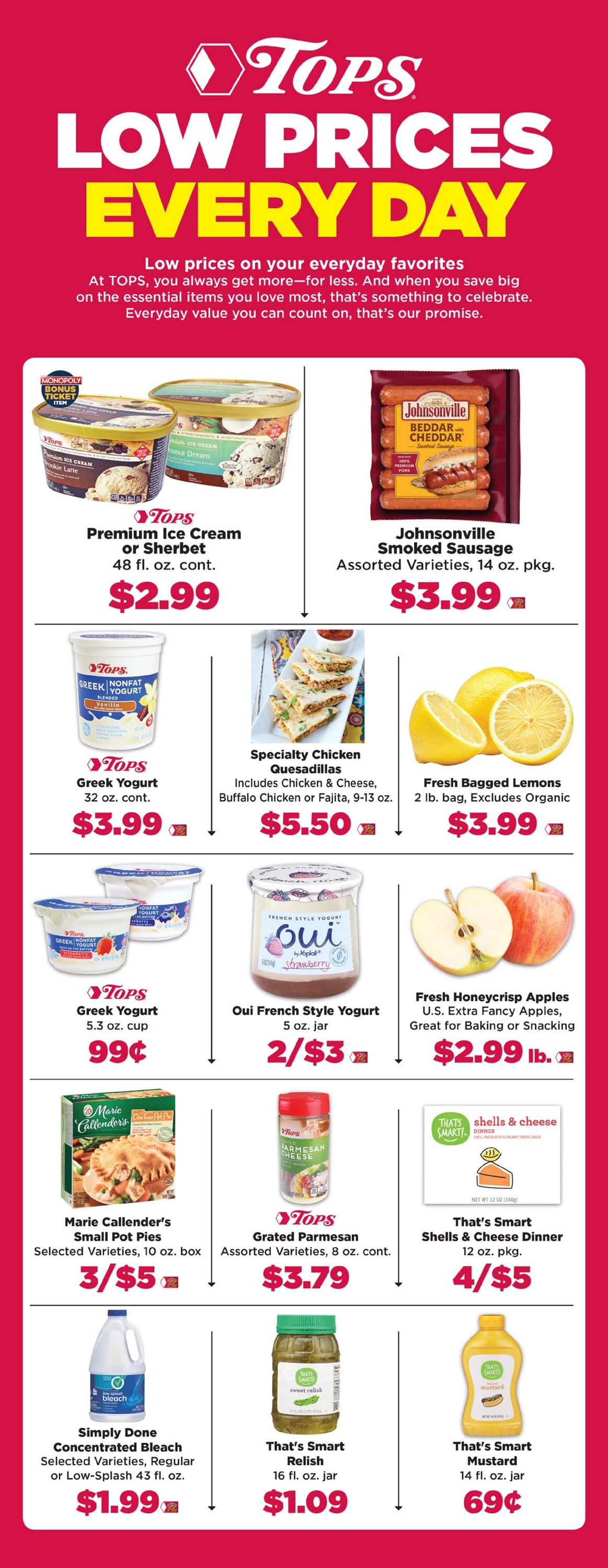 Tops Friendly Markets Ad from 04/18/2021