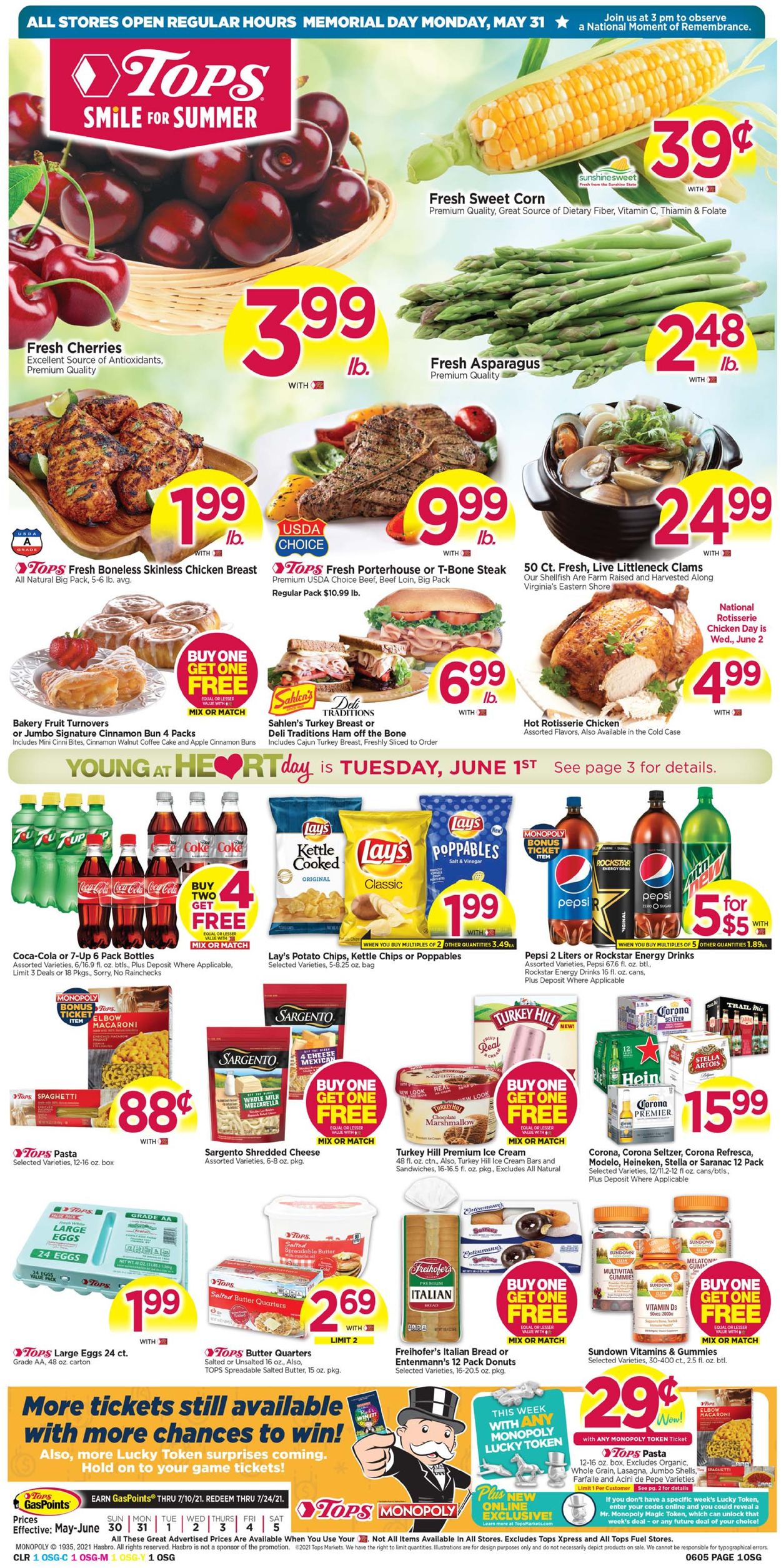 Tops Friendly Markets Ad from 05/30/2021