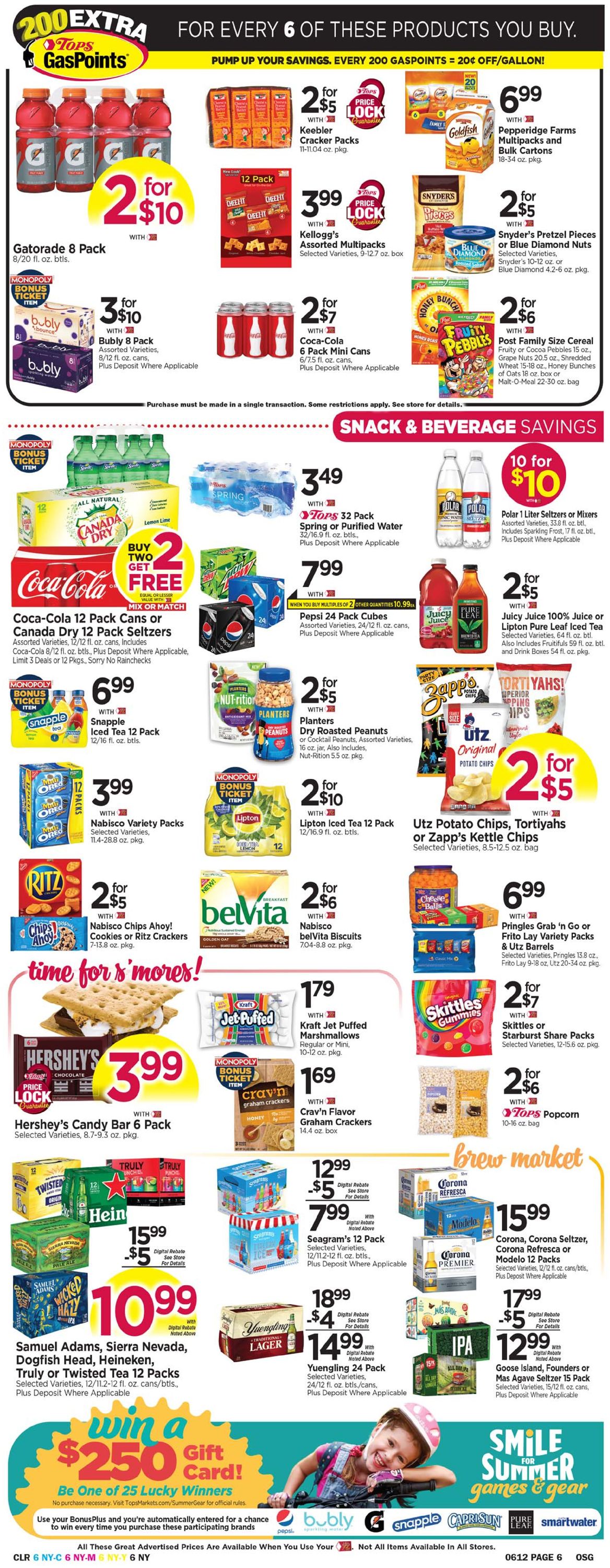 Tops Friendly Markets Ad from 06/06/2021