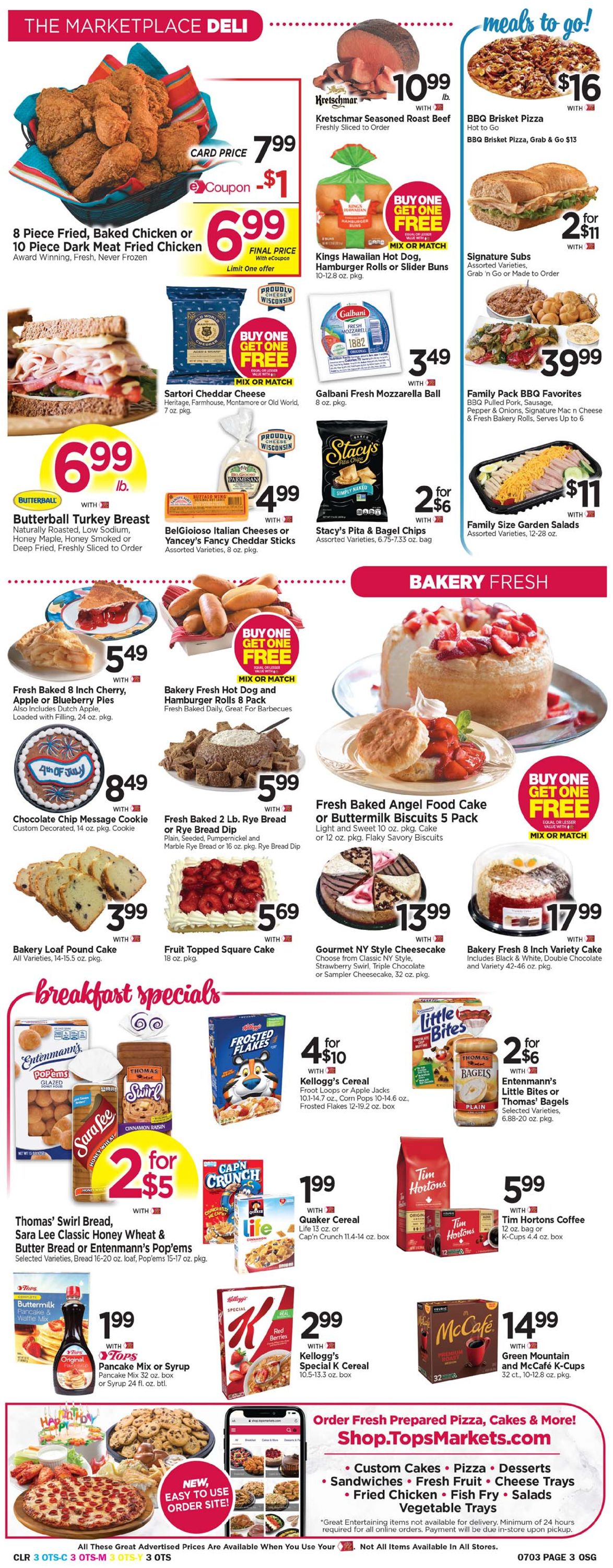 Tops Friendly Markets Ad from 06/27/2021