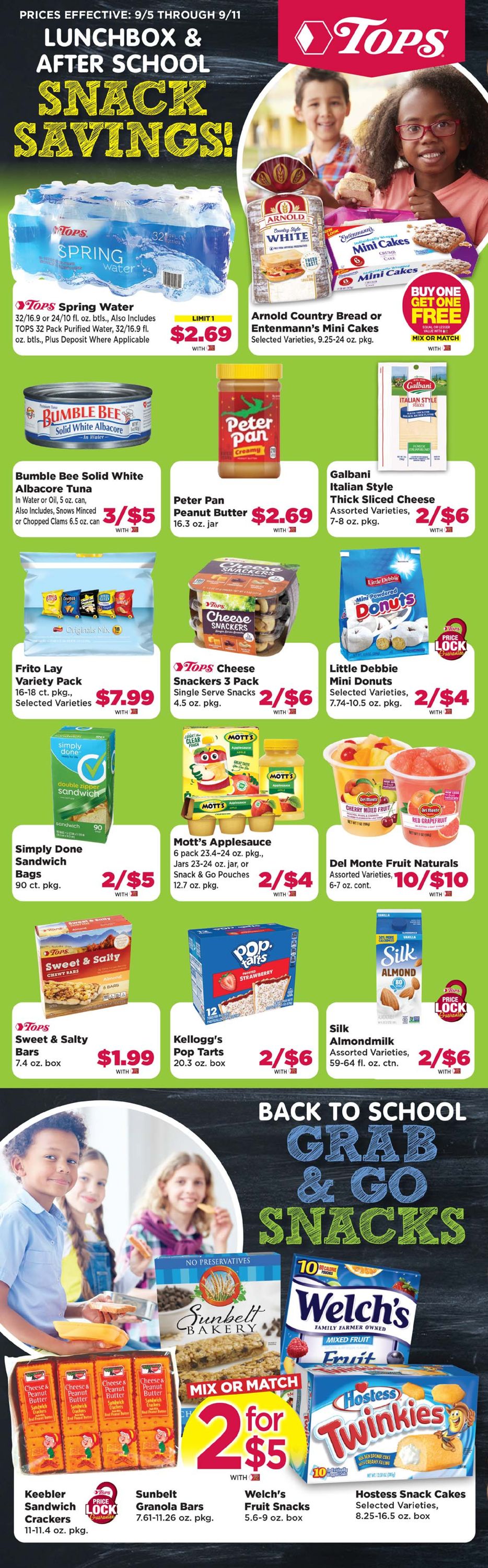 Tops Friendly Markets Ad from 09/05/2021