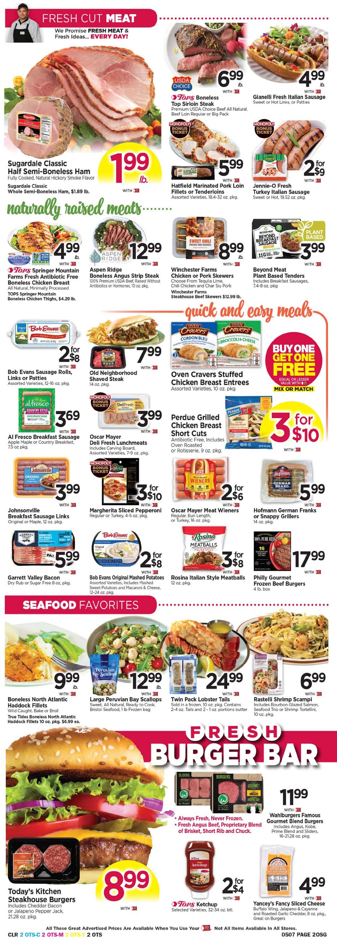 Tops Friendly Markets Ad from 05/01/2022