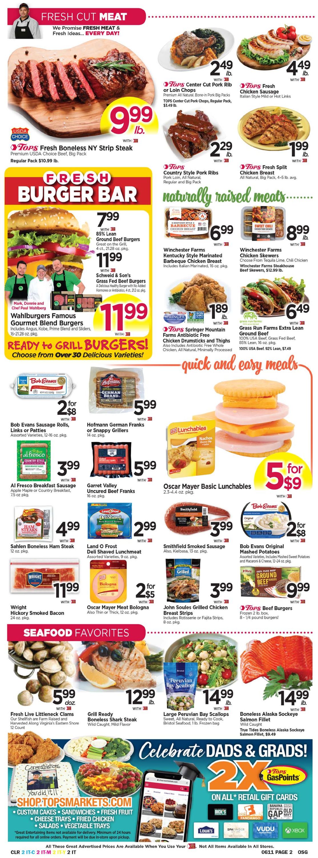 Tops Friendly Markets Ad from 06/05/2022