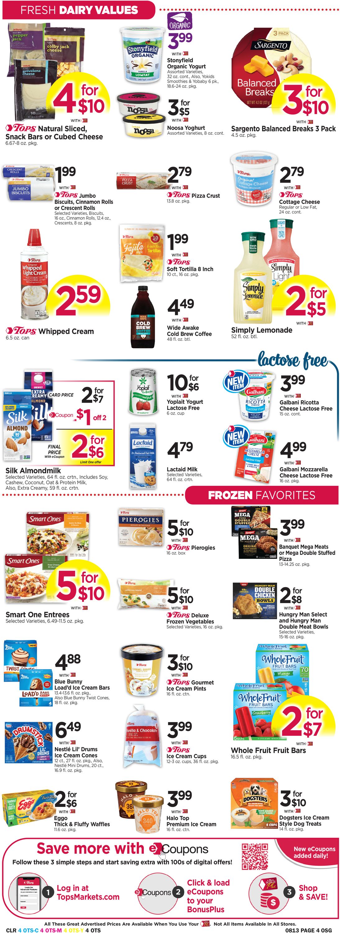 Tops Friendly Markets Ad from 08/07/2022
