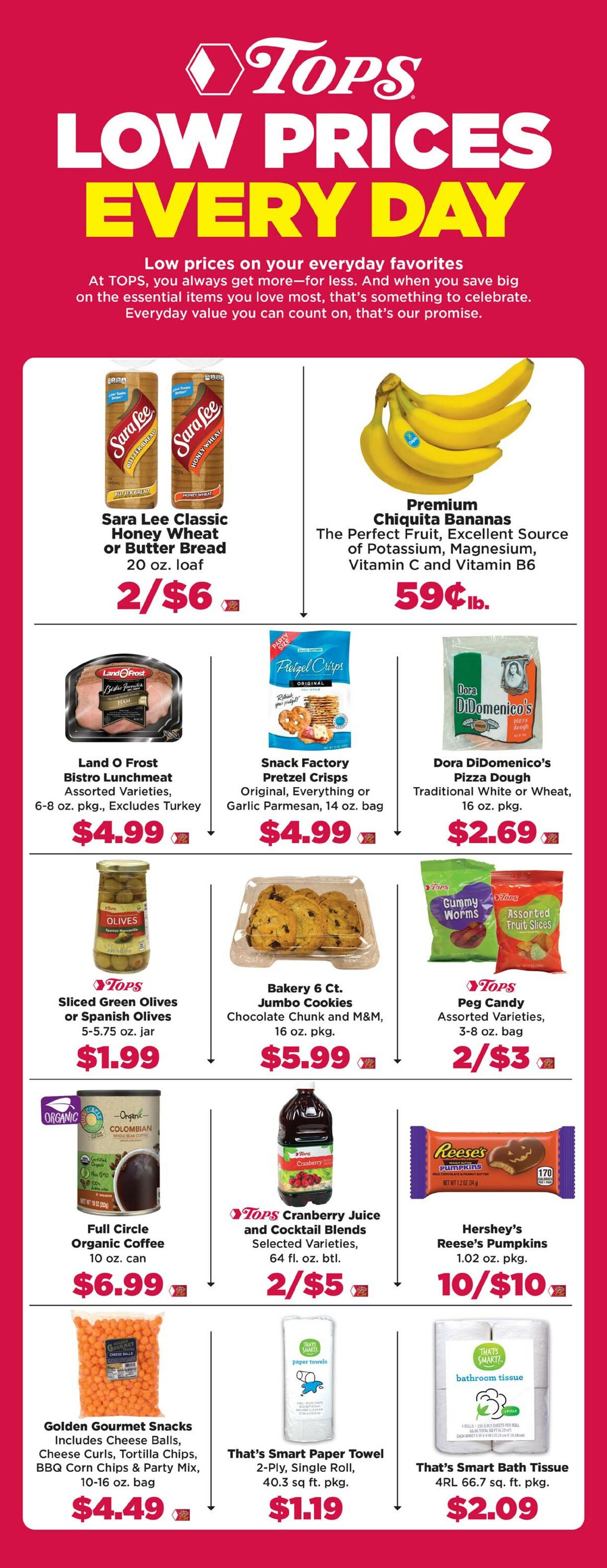 Tops Friendly Markets Ad from 09/25/2022