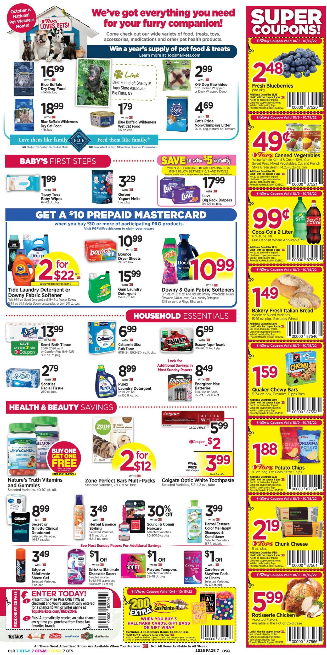 Tops Friendly Markets Ad from 10/09/2022
