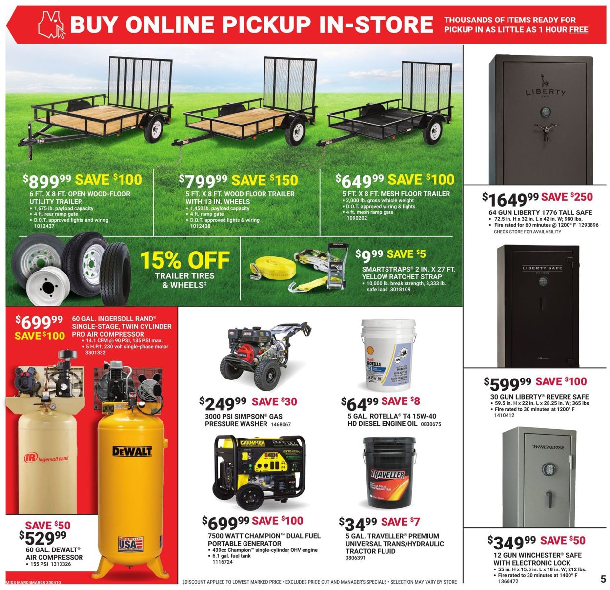 Tractor Supply Ad from 03/04/2020