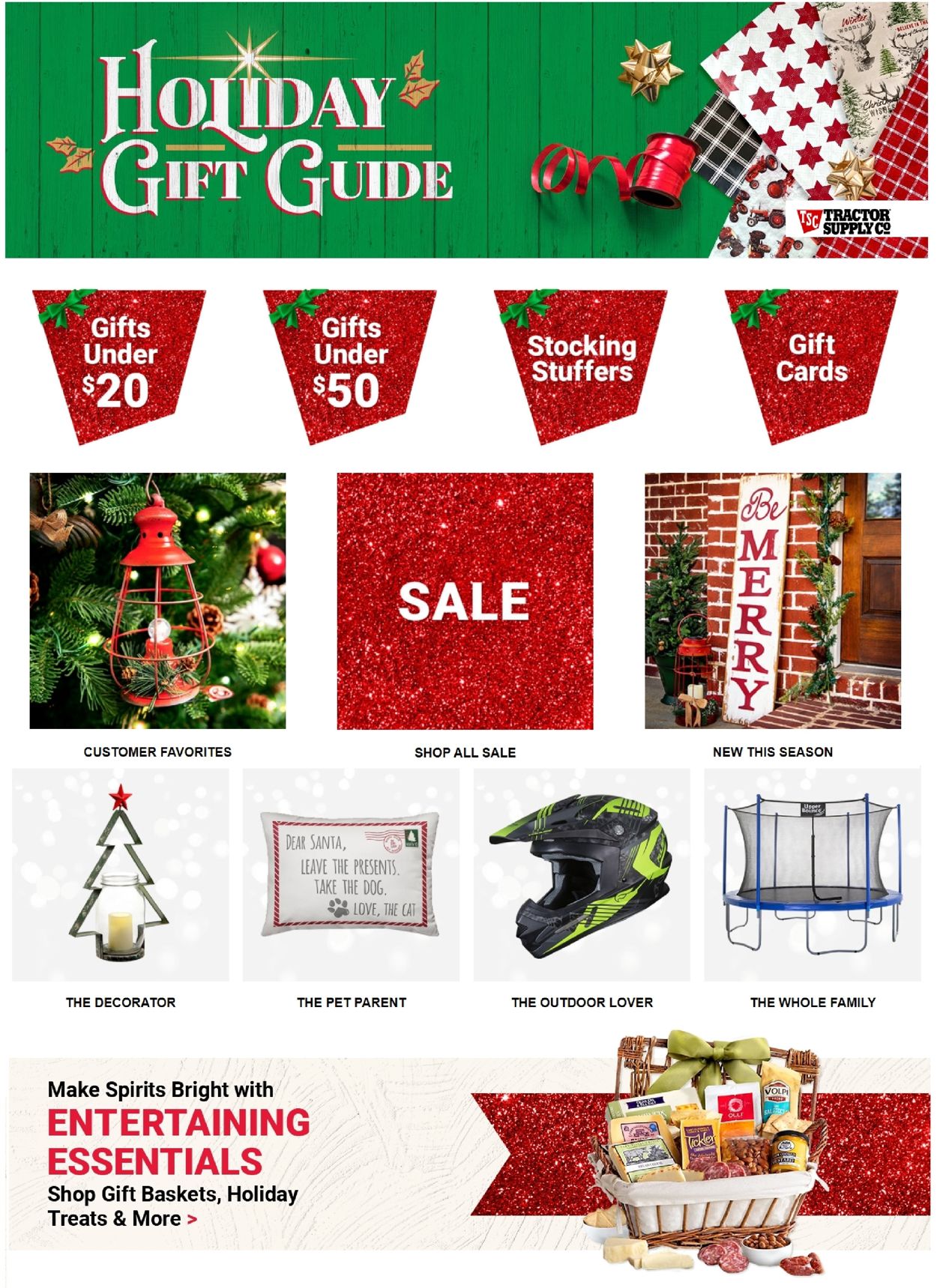 Tractor Supply Ad from 11/29/2020