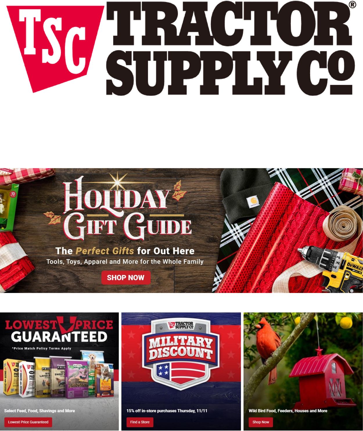 Tractor Supply Ad from 11/09/2021