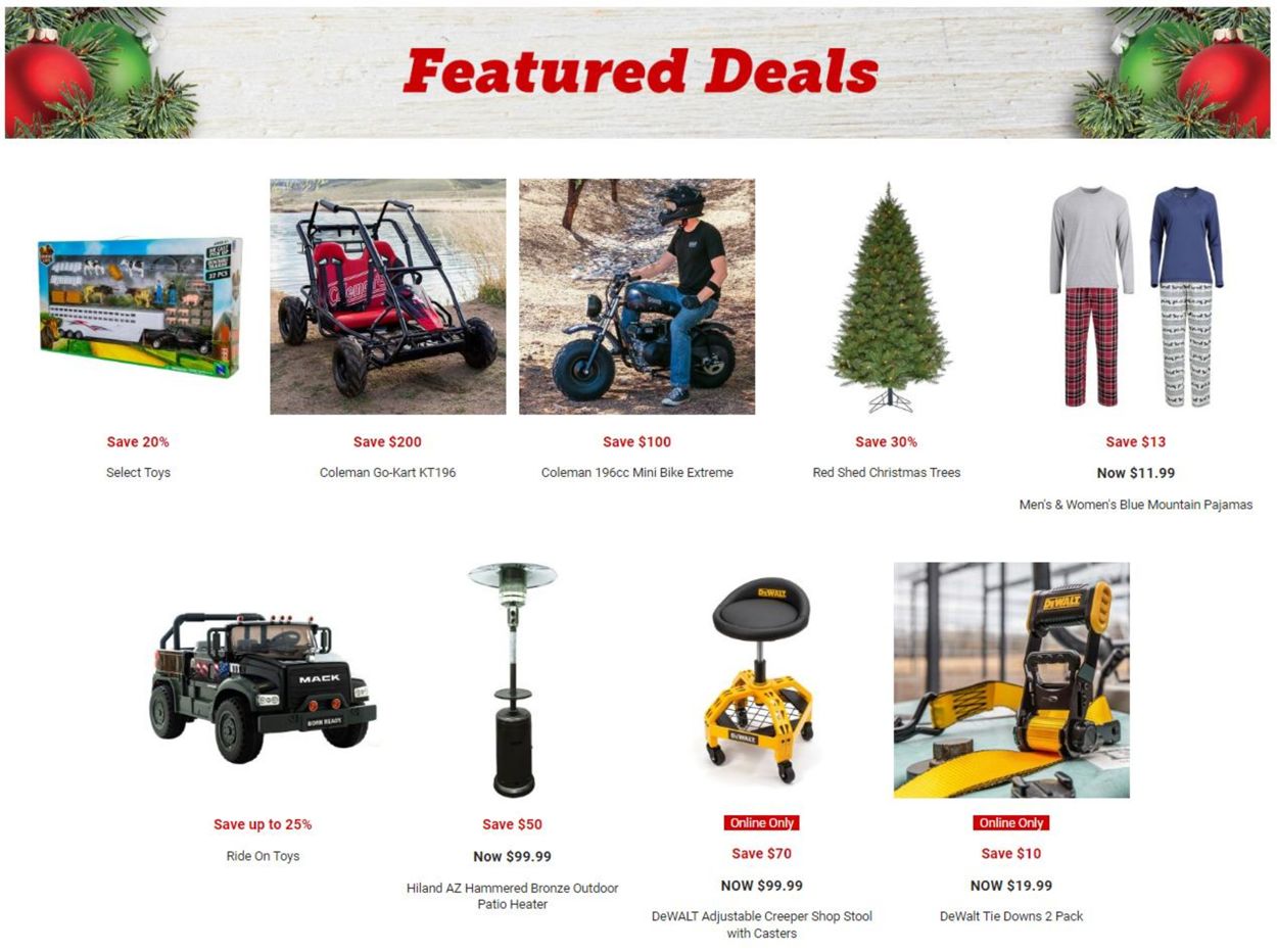 Tractor Supply Ad from 11/29/2021