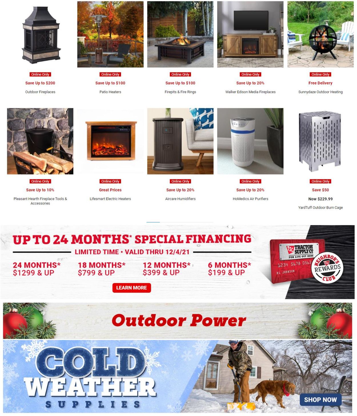 Tractor Supply Ad from 11/29/2021