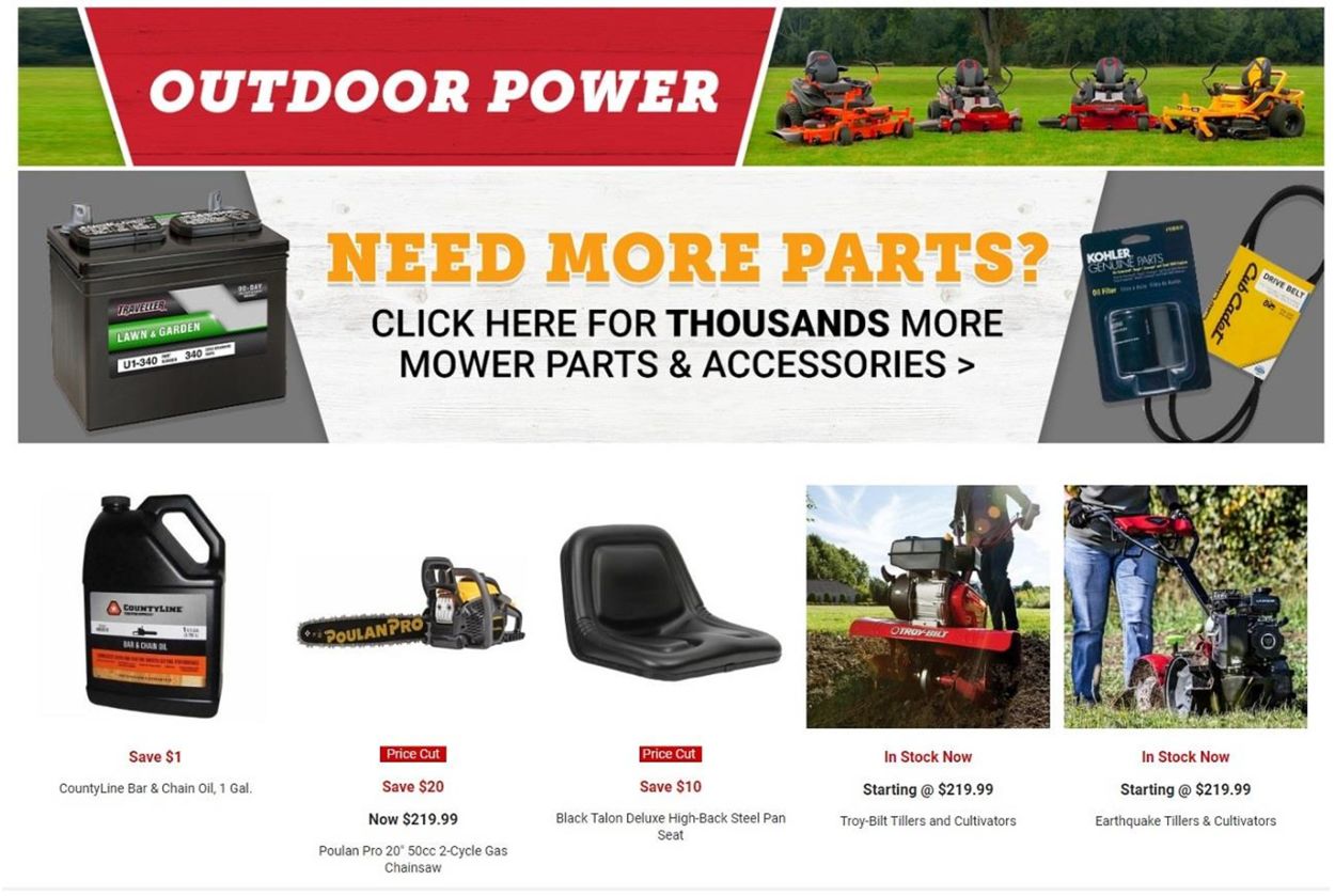 Tractor Supply Ad from 02/14/2022