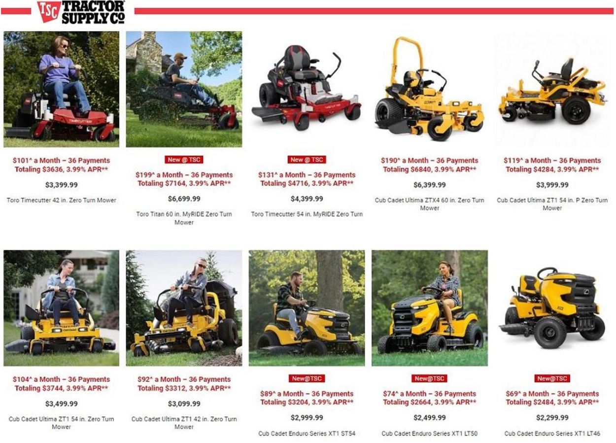 Tractor Supply Ad from 02/22/2022
