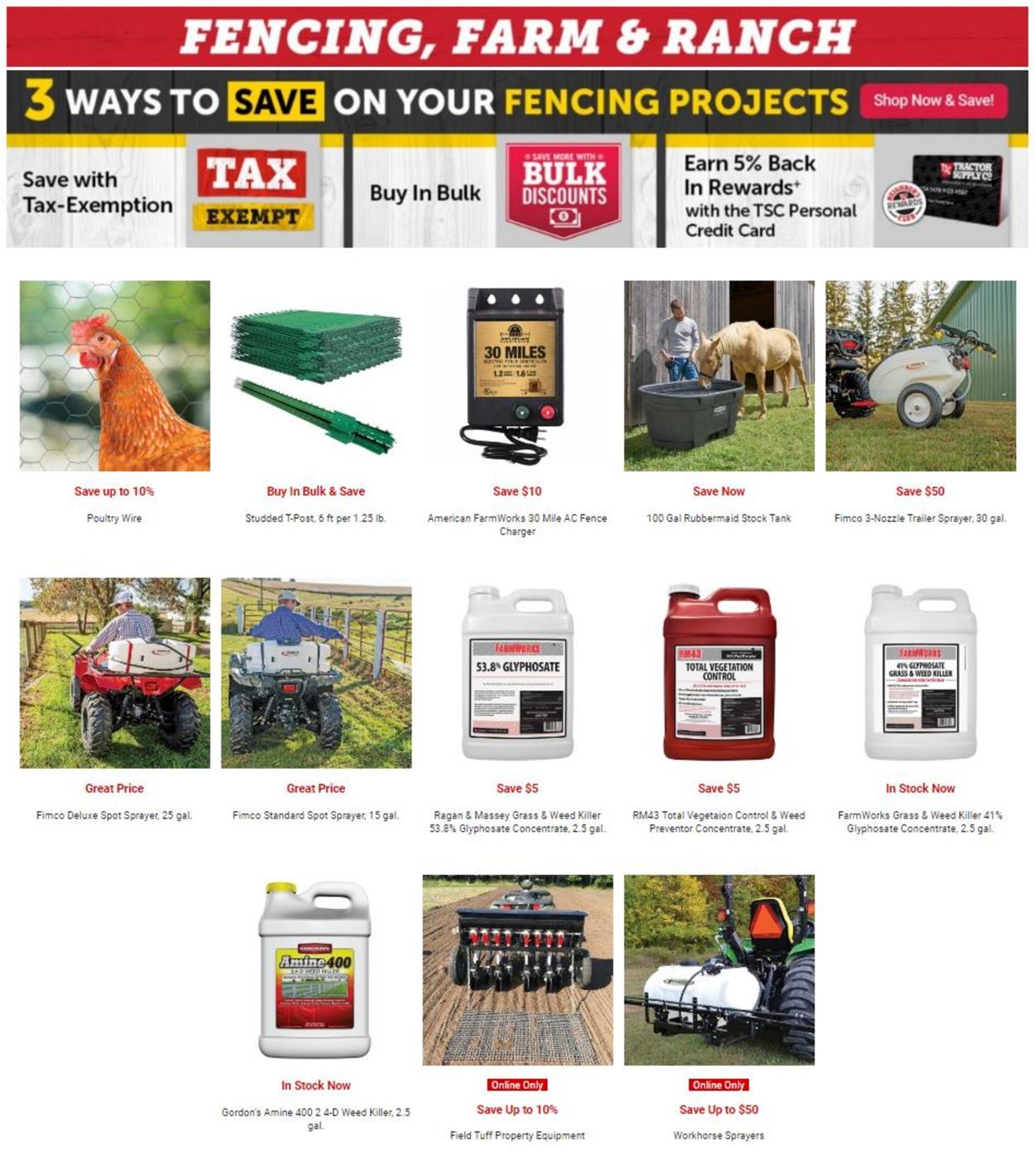 Tractor Supply Ad from 04/12/2022