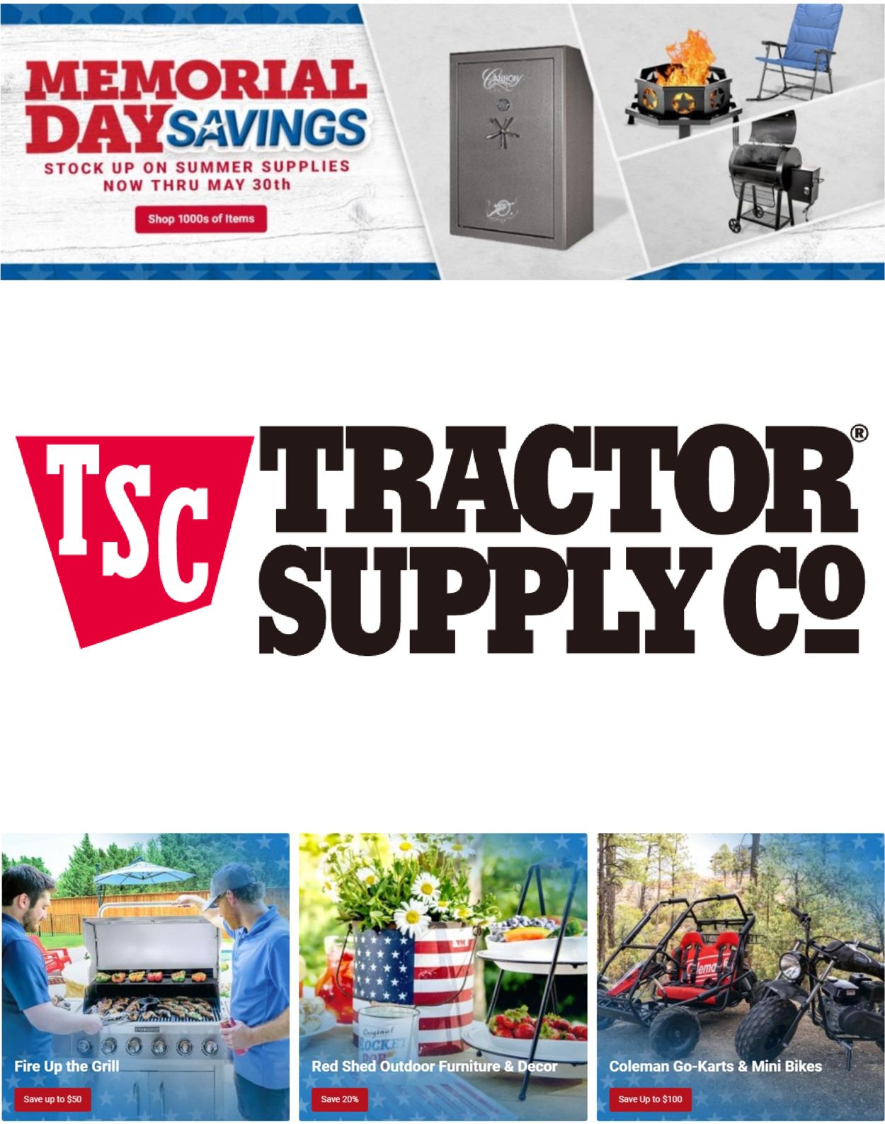 Tractor Supply Ad from 05/26/2022