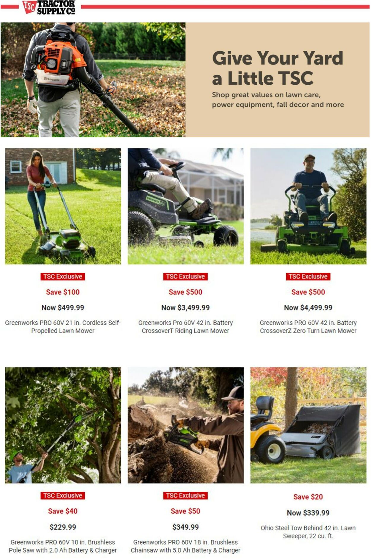 Tractor Supply Ad from 09/20/2022
