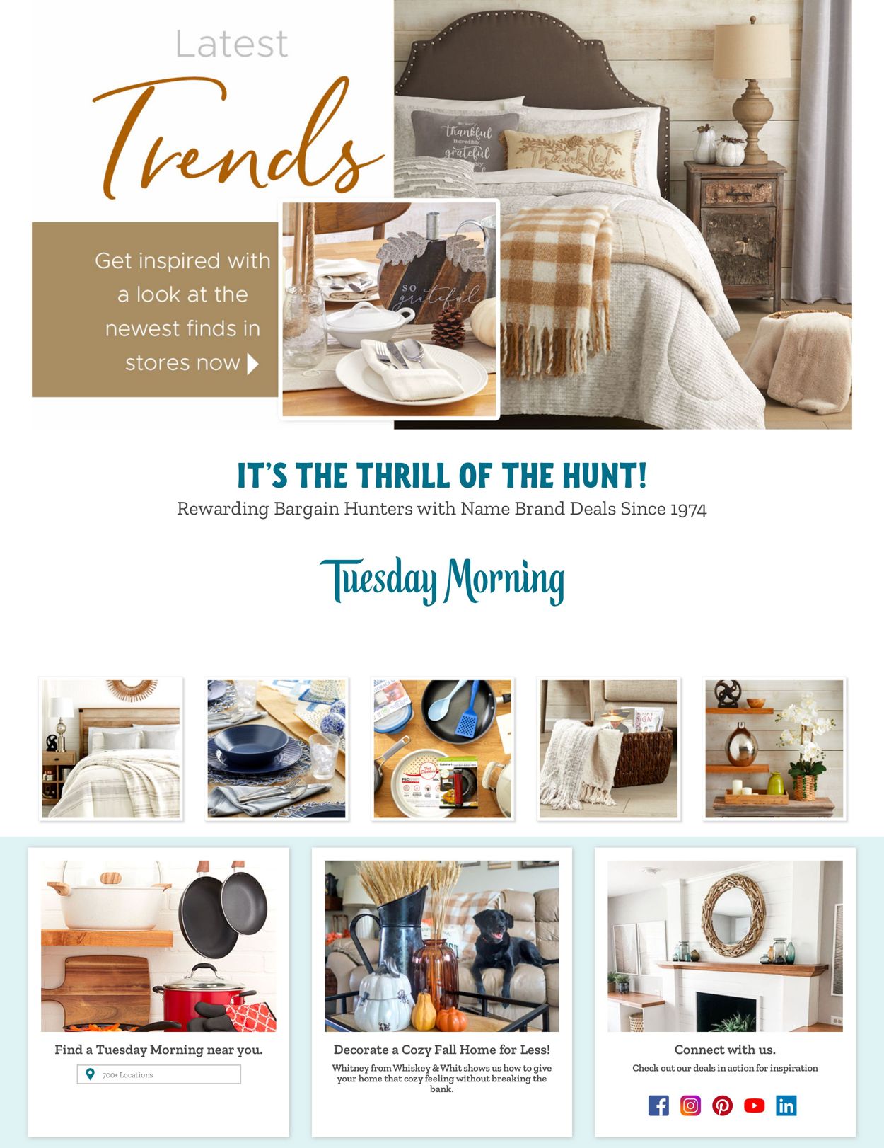 Tuesday Morning Ad from 10/14/2021