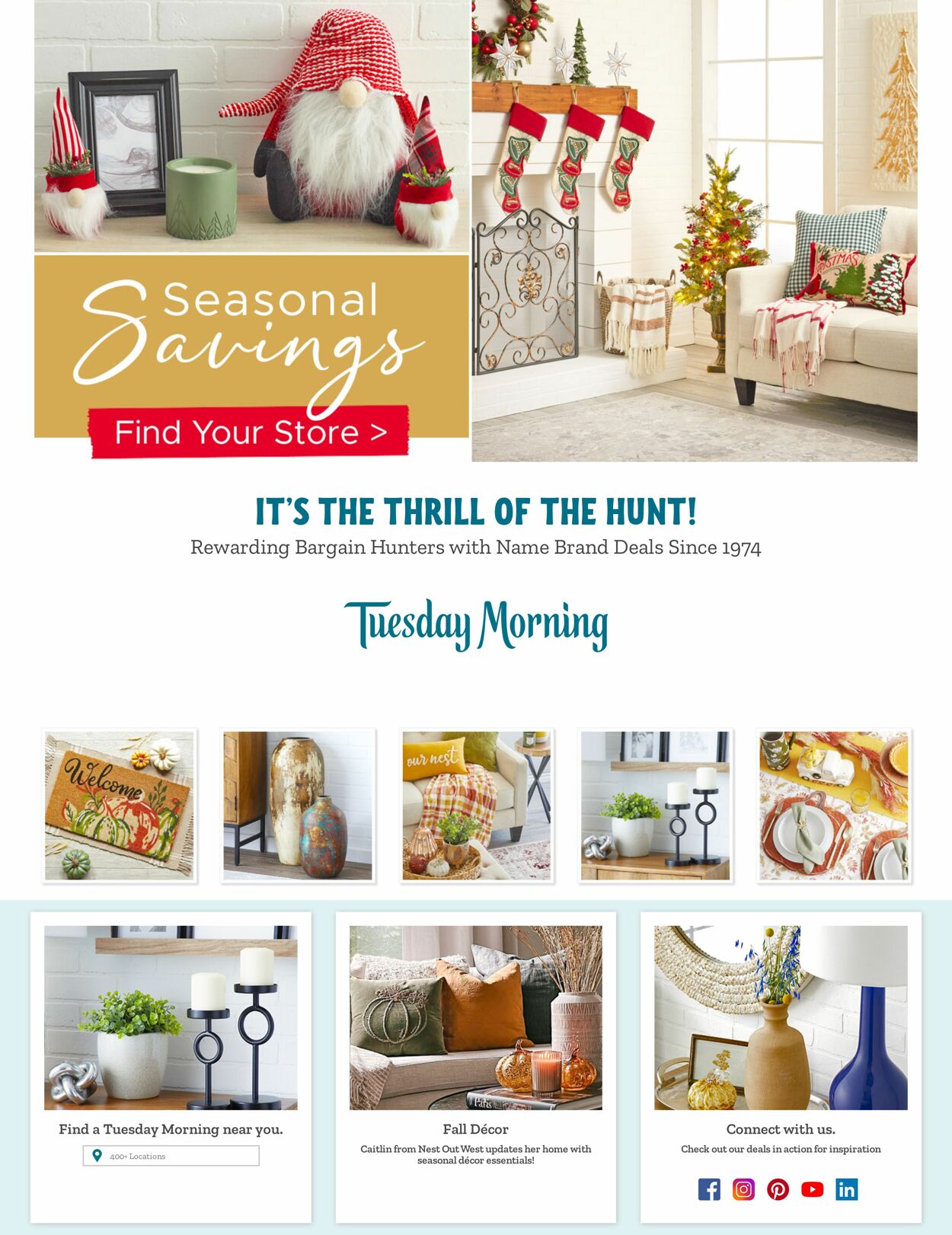 Tuesday Morning Ad from 11/17/2022