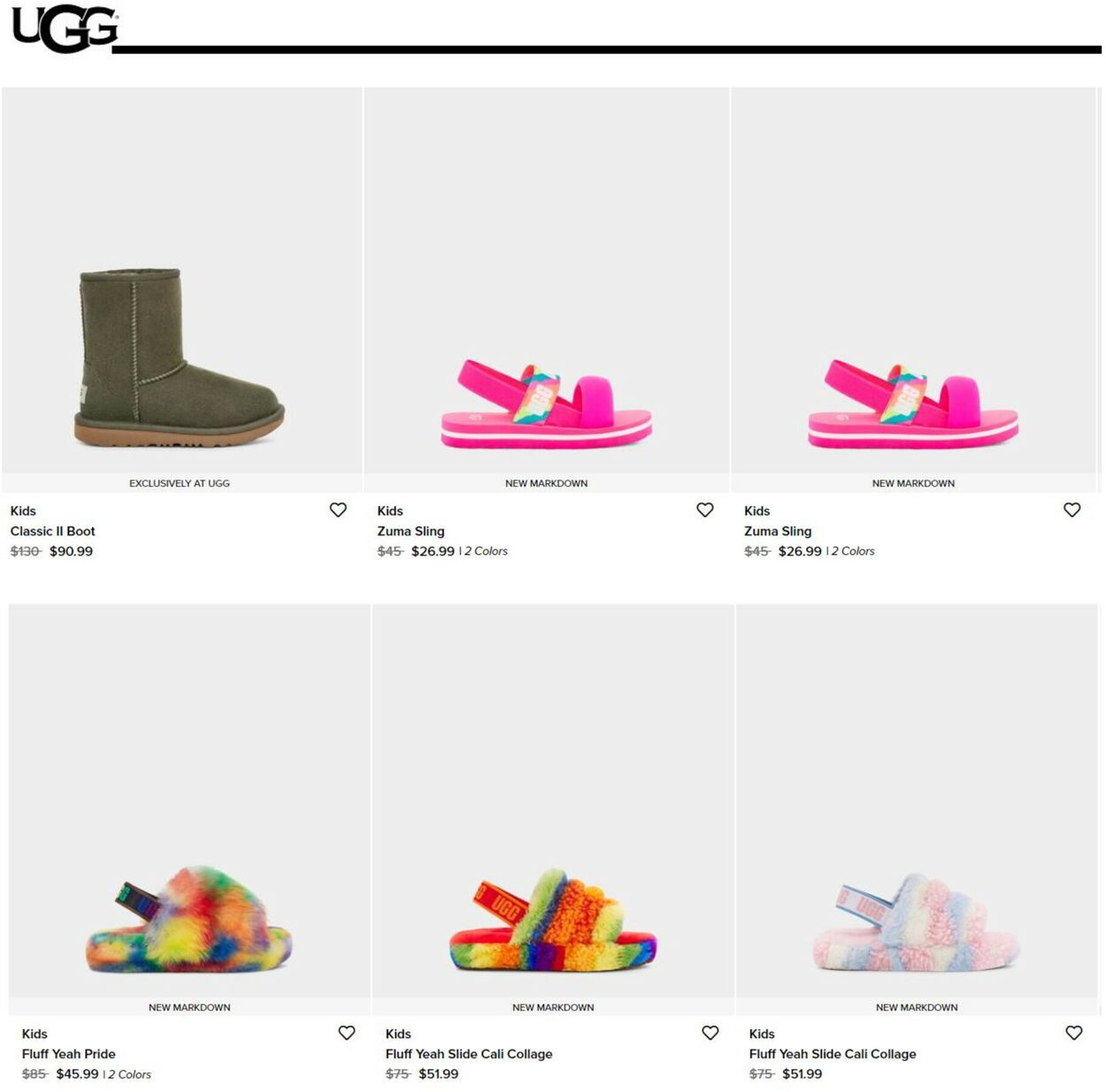 UGG Ad from 09/24/2022